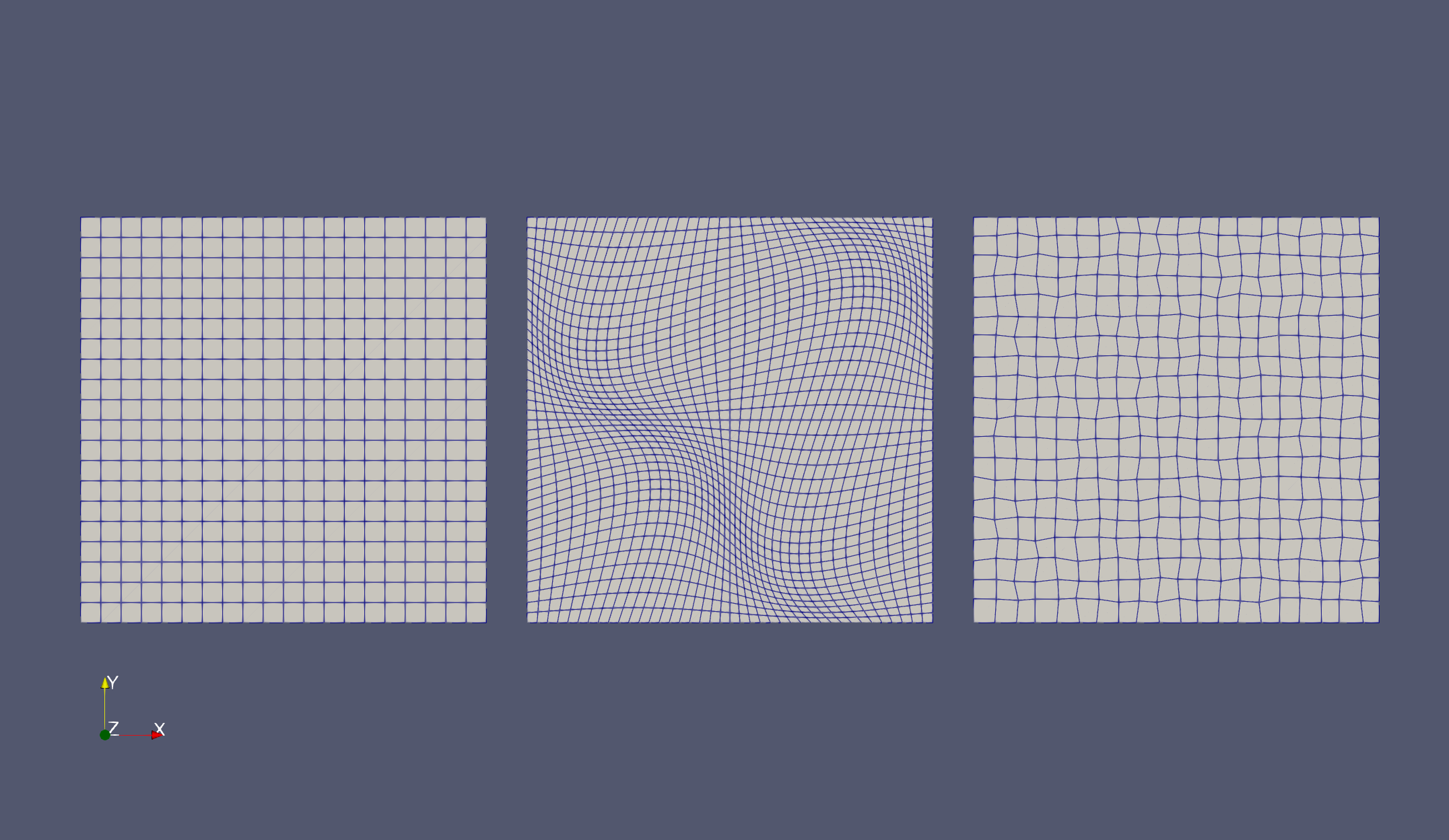 3 Meshes